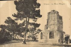 CPA Nimes La Tour Magne 