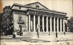 CPA Nimes Le Theatre 