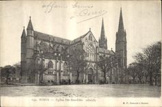 CPA Nimes Eglise Ste Baudille abside 