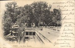 CPA Nimes Les Bains Romains 