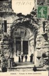 CPA Nimes Temple de Diane Interieur 