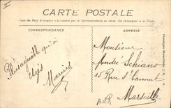 CPA Nimes Jardins de la Fontaine Le grand Escalier 