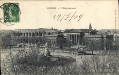 CPA Nimes L'Esplanade 