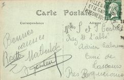 CPA Nimes L'Avenue Feucheres 