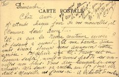 CPA Nimes Gard Le Canal Romain 