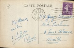 CPA Nimes La Maison Carree 