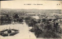 CPA Nimes Vue Generale 