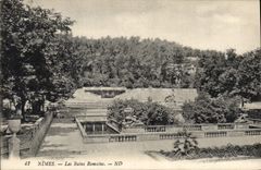 CPA Nimes Les Bains Romains 