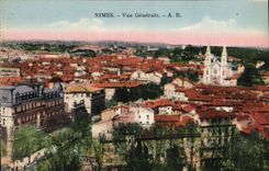 CPA Nimes Vue Generale 