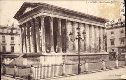 CPA Nimes La Maison Carree 