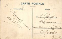 CPA Nimes Jardins de la Fontaine Bains Romains 