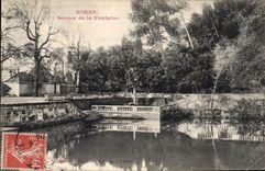 CPA Nimes Source de la Fontaine 