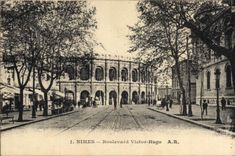 CPA Nimes Boulevard Victor Hugo 