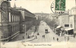 CPA Nimes Boulevard Victor Hugo 