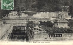 CPA Nimes Les Bains Romains 
