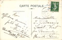 CPA Nimes Jardin de la Fontaine interieur de la Grotte 