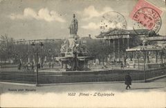 CPA Nimes L'Esplanade 