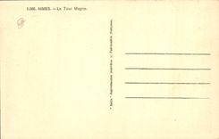 CPA Nimes La tour Magne 