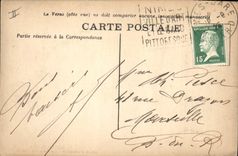 CPA Nimes Jardin de la Fontaine La Source 