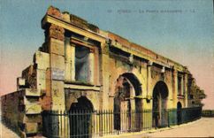 CPA Nimes La Porte d'Auguste 