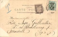 CPA Nimes L'Esplanade Vue d'Ensemble 