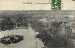 CPA Nimes Vue generale 