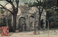 CPA Nimes Le Temple de Diane 