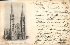 CPA Nimes L'Eglise Ste Brandile 