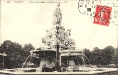 CPA Nimes La Fontaine Pradier 