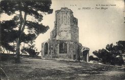 CPA Nimes Tour Magne 