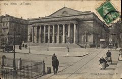 CPA Nimes Le Theatre 