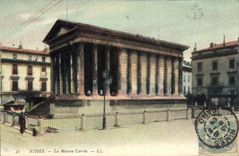 CPA Nimes Maison Carree 