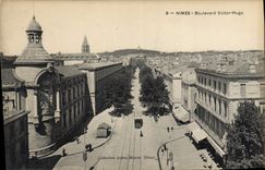 CPA Nimes Boulevard Victor Hugo 