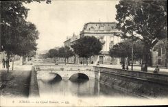 CPA Nimes Le Canal Romain 