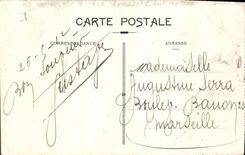 CPA Nimes Temple de Diane interieur 