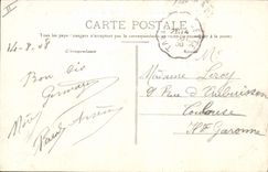 CPA Nimes L'Esplanade Les Arenes Palais de Justice Fontaine Pradier 