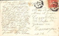 CPA Nimes jardins de la Fontaine le Grand Escalier 