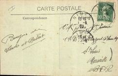 CPA Nimes jardin de la Fontaine vue generale 