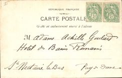 CPA Nimes la Tour Magne 