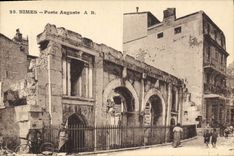CPA Nimes Porte Auguste 