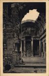CPA Nimes Gard interieur Temple de Diane 
