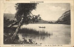 CPA Savoie Tourisme Environs de Chambery Challes les Eaux Lac de la Thuile 
