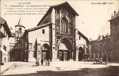 CPA La Savoie Chambery la Cathedrale XIV siecle 