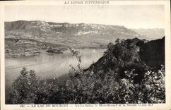 CPA La Savoie Pittoresque Le Lac du Bourget Aix les Bains le Mont Revard et le Nivolet 