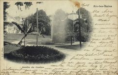 CPA Aix les Bains Jardin du Casino 