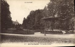 CPA Aix les Bains le Jardin Public 