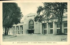 CPA Aix les Bains le Nouvel Etabliseement Petriaux Arch 