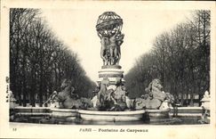 CPA Paris Fontaine de Carpeaux 
