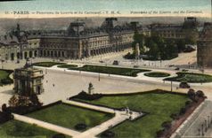 CPA Paris Panorama du Louvre et du Carrousel 