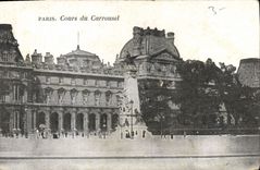 CPA Paris Cours du Carrousel 